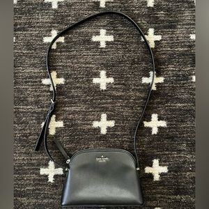 Kate Spade Peggy Patterson Drive Leather Crossbody Bag Black